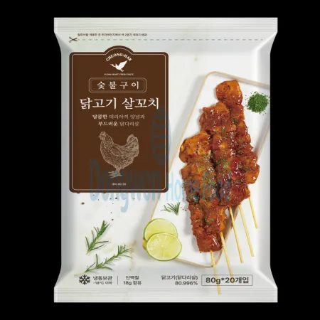 (16:30마감(D) 숯불구이닭다리살꼬치(청학동/닭꼬치/중국산/1.6kg/20입)EA 이미지