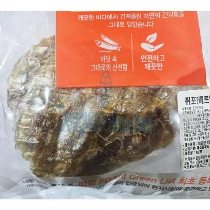 (16:30마감(D) 쥐포(베트남산/실온/통/43~47미/1kg)EA 이미지