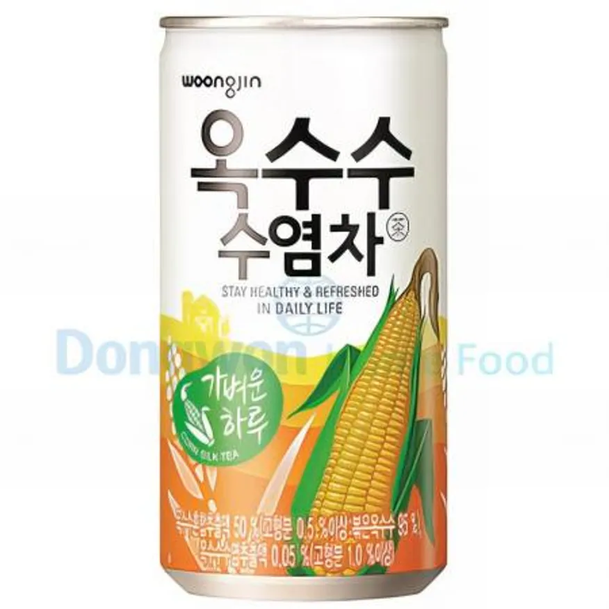(16:30마감(D) 옥수수수염차캔(웅진/캔/180ML*30입)BOX 이미지