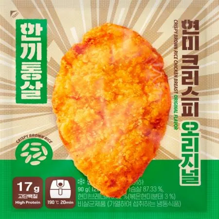 (16:30마감(D) 한끼통살크리스피오리지널(이그니스/냉동/90g)EA 이미지
