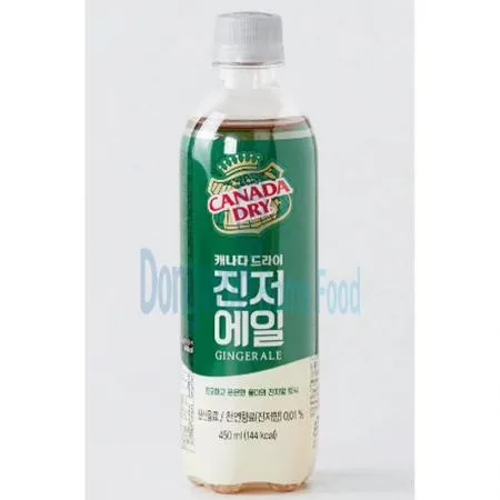(16:30마감(D) 캐나다드라이진저에일(코카콜라/PET/450ML*12EA)BOX 이미지