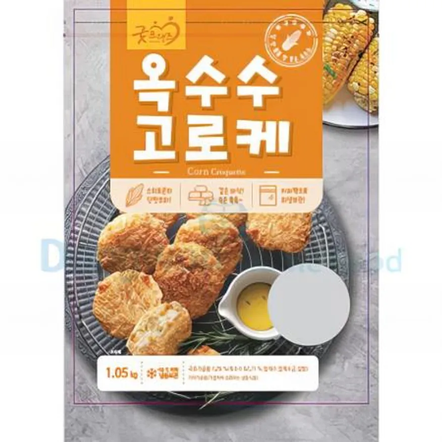 (16:30마감(D) 옥수수고로케(굿프랜즈/약30입/1.05KG)EA 이미지
