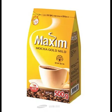 (16:30마감)맥심모카골드커피(500G/EA/원두:페루/콜롬비아산/동서/리필용) 이미지