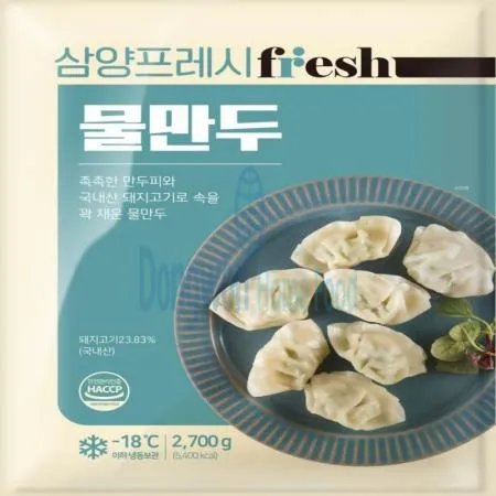(16:30마감(D) 삼양프레시한입쏙물만두(삼양/약150입/1.35kg)EA 이미지