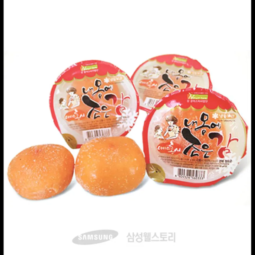(16:30마감)아이스홍시(4.5KG(60G*75EA)/BOX/개별포장/국내산/탈피) 이미지
