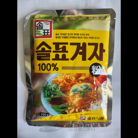 (16:30마감)겨자분(200G/EA/솔표) 이미지