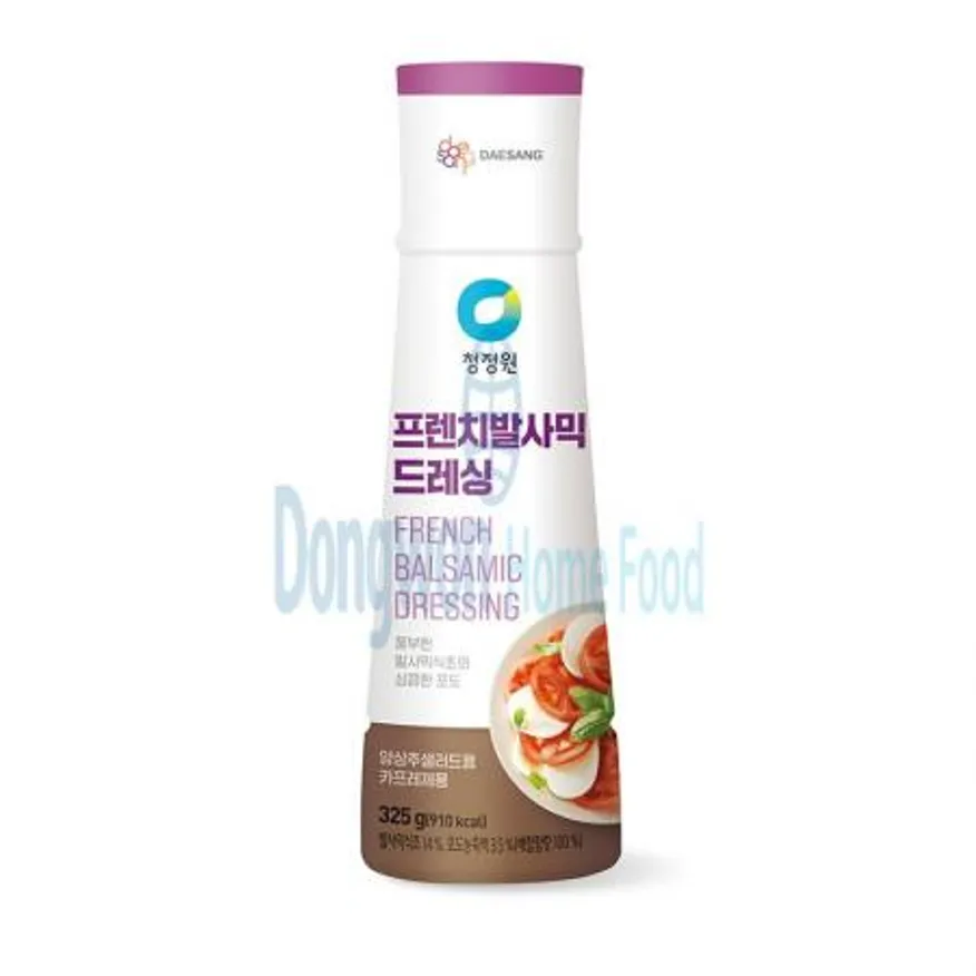 (16:30마감(D) 청정원발사믹드레싱(대상/325g)EA 이미지