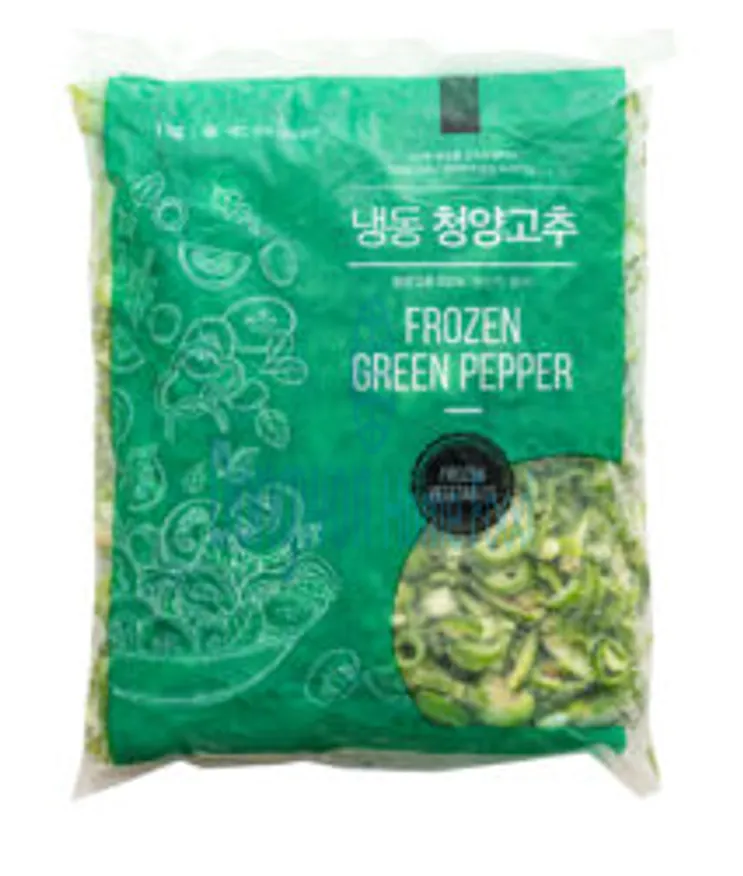 (16:30마감(D) 청양고추(중국산/냉동/슬라이스/1kg)EA 이미지