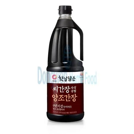 (16:30마감(D) 청정원햇살담은양조간장(대상/1.7L)EA 이미지
