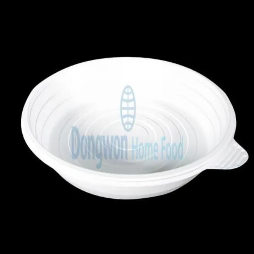 (16:30마감(D) 원형찜용기SET(중/Ø300*60mm/PP/흰색/100입/TY)BOX 이미지