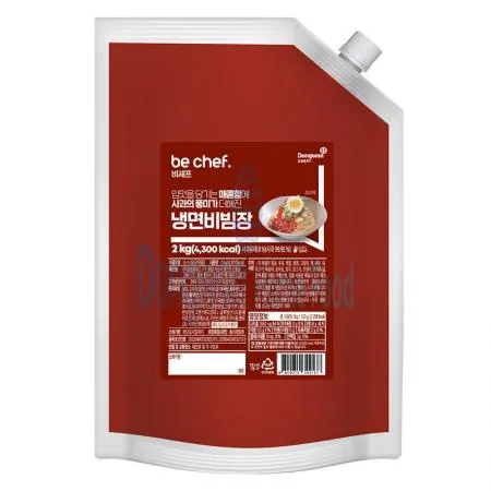 (16:30마감(D) be chef. 냉면비빔장(2KG/동원홈푸드)EA 이미지