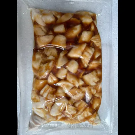 (16:30마감)한입닭가슴살(1KG/PAC/계육:국산/웰쿠스/소이갈릭)