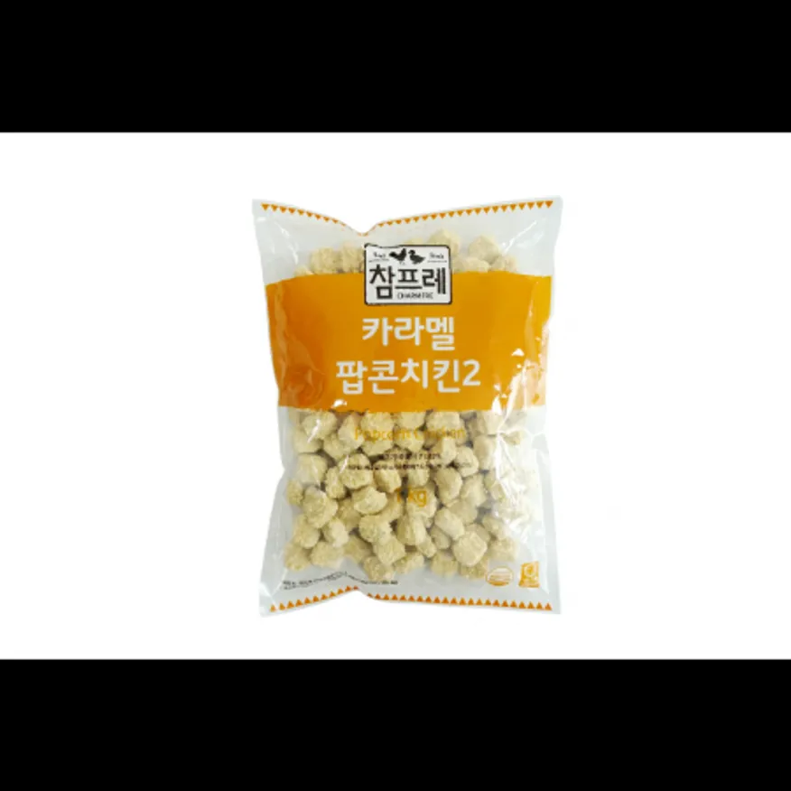 (16:30마감)카라멜팝콘치킨2(참프레/1KG(165~175EA)/PAC/계육:국산) 이미지