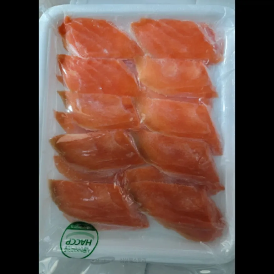(16:30마감)초밥용훈제연어(송림수산/120G(6G*20EA)/PAC/연어:칠레산) 이미지