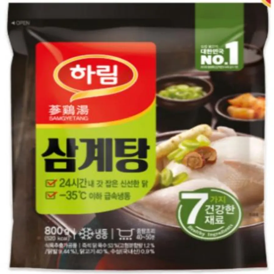 (16:30마감(D) 삼계탕(하림/800G)EA 이미지