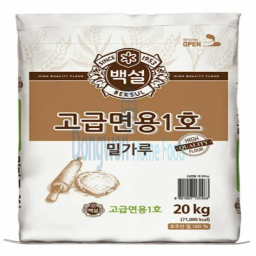 (16:30마감(D) 백설밀가루(CJ/중력/1등급/20kg/다목적용)EA 이미지