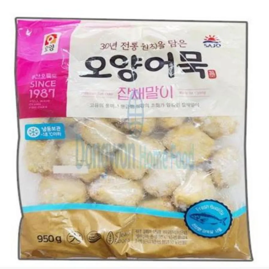 (16:30마감(D) 잡채말이어묵(연육:외국산/사조오양/냉동/950g)EA 이미지