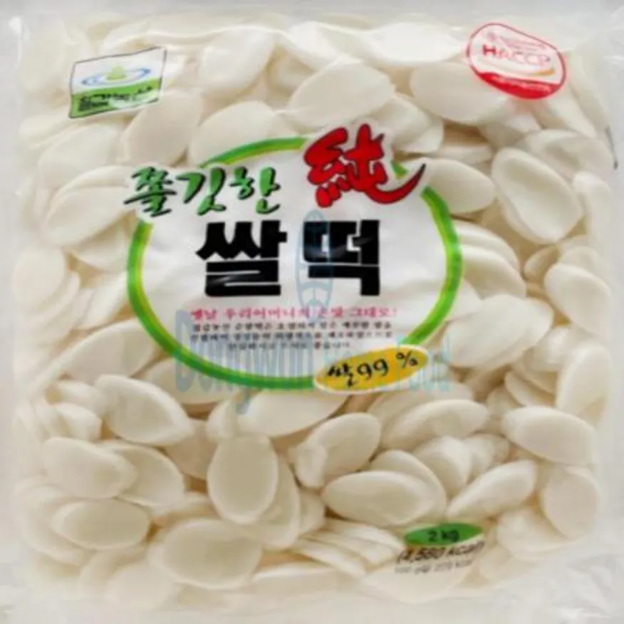 (16:30마감(D) 쫄깃한쌀떡국떡(외국산/칠갑/2kg)EA 이미지