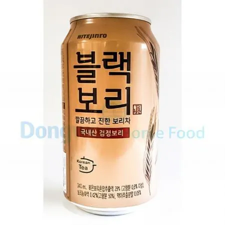 (16:30마감(D) 블랙보리(하이트진로/캔/340ML*24EA)BOX 이미지
