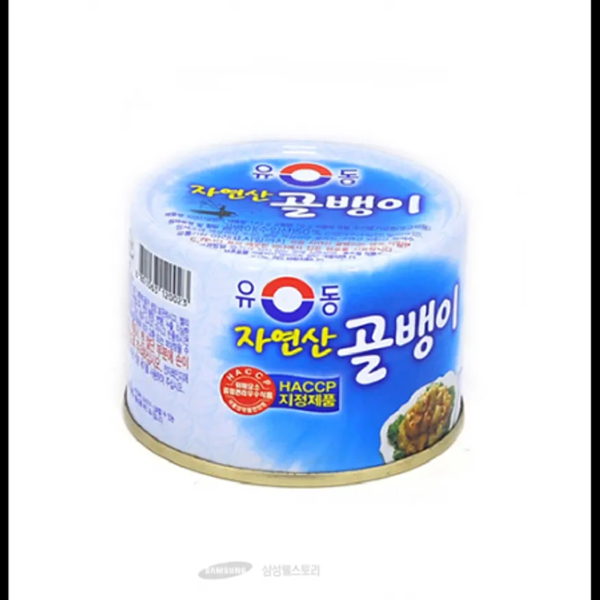 (16:30마감)자연산골뱅이캔(유동/140G/EA/골뱅이:외국산) 이미지