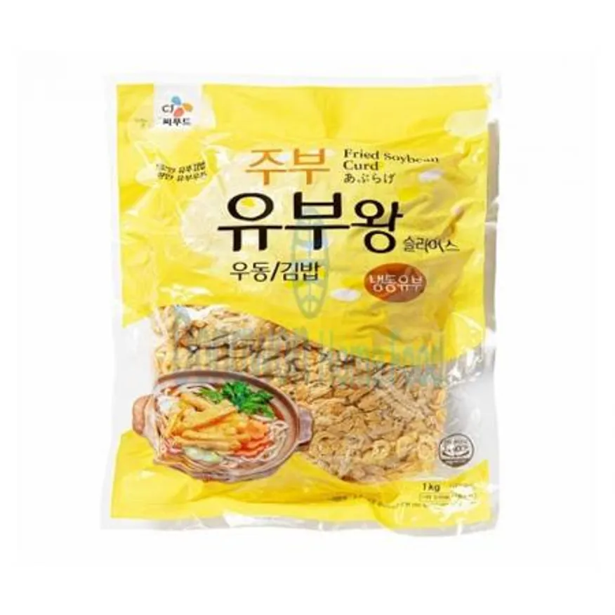 (16:30마감(D) 주부유부왕슬라이스(대두:외국산/CJ씨푸드/냉동/1KG)EA 이미지