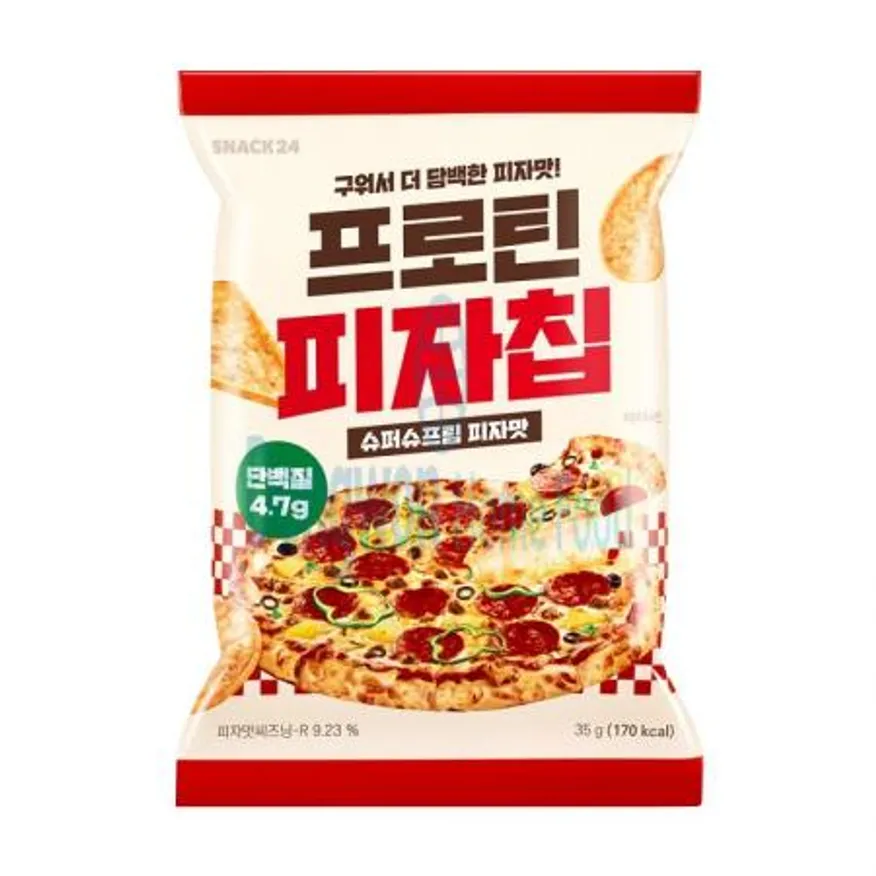 (16:30마감(D) 프로틴피자칩(스낵24/35G)EA 이미지