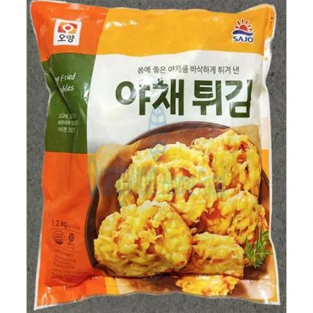 (16:30마감(D) 야채튀김(사조오양/냉동/1.2KG)EA 이미지
