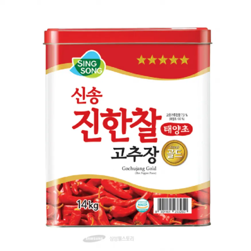 (16:30마감)진한찰고추장골드,신송,14KG/EA 이미지