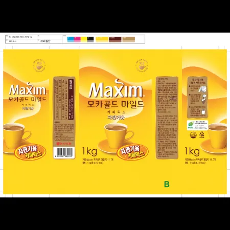 (16:30마감)맥심모카골드커피믹스(동서/1KG/EA/자판기용) 이미지