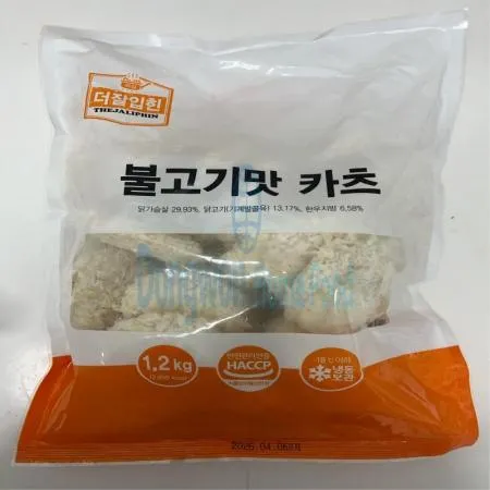 (16:30마감(D) 더잘입힌불고기맛카츠(국일/닭고기:국내산/20입/1.2kg)EA 이미지
