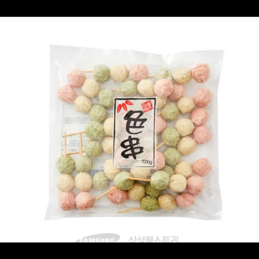 (16:30마감)삼색꼬치(이로쿠시)(720G/EA/모노링크/일본산/와카메) 이미지