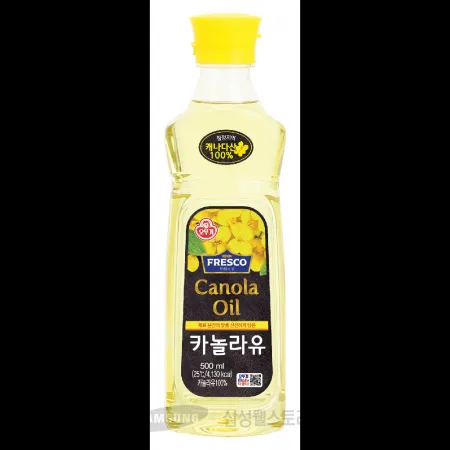 (16:30마감)카놀라유(오뚜기/500ML/EA/캐나다산) 이미지