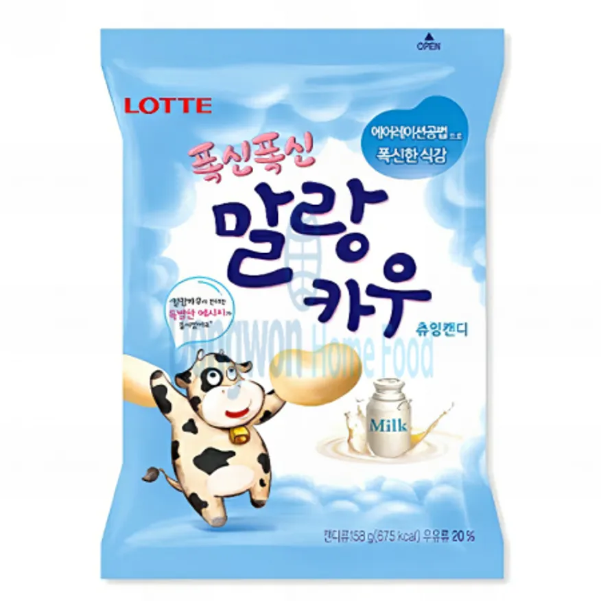 (16:30마감(D) 말랑카우밀크(롯데/43입/158G)EA 이미지