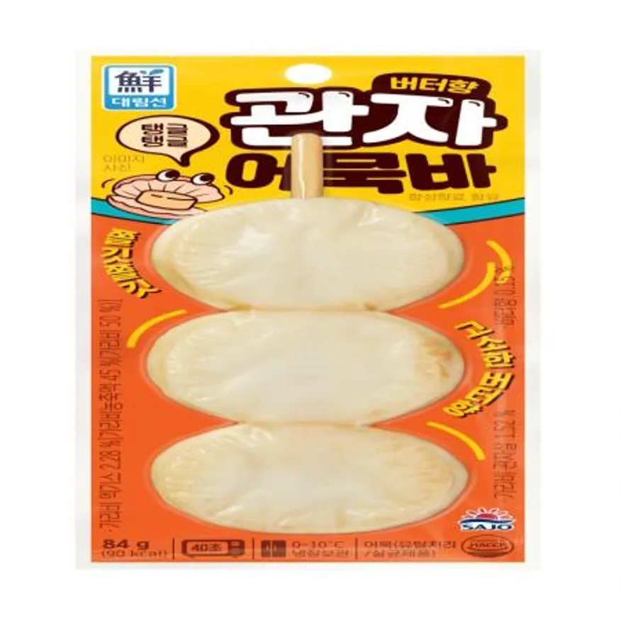 (16:30마감(D) 관자어묵바버터향(사조대림/냉장/84g)EA 이미지