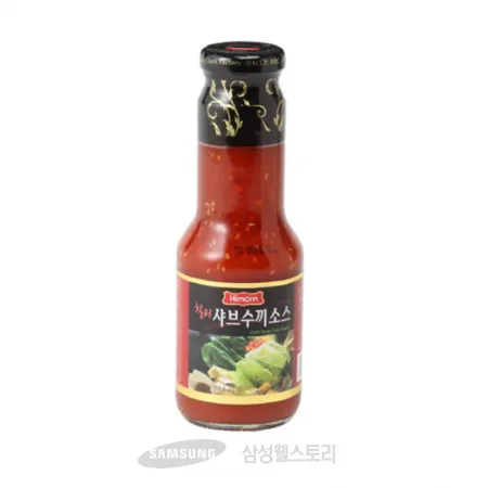 (16:30마감)HALAL샤브샤브칠리소스(M&F/300G/EA/태국산) 이미지