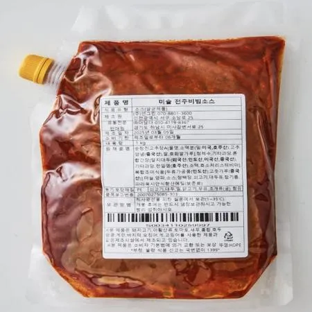 (16:30마감(D) 미슐전주비빔소스(더담다/1kg)EA 이미지