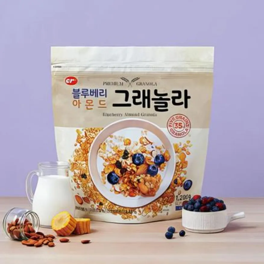 (16:30마감(D) 블루베리아몬드그래놀라(씨알푸드/1.2kg)EA 이미지