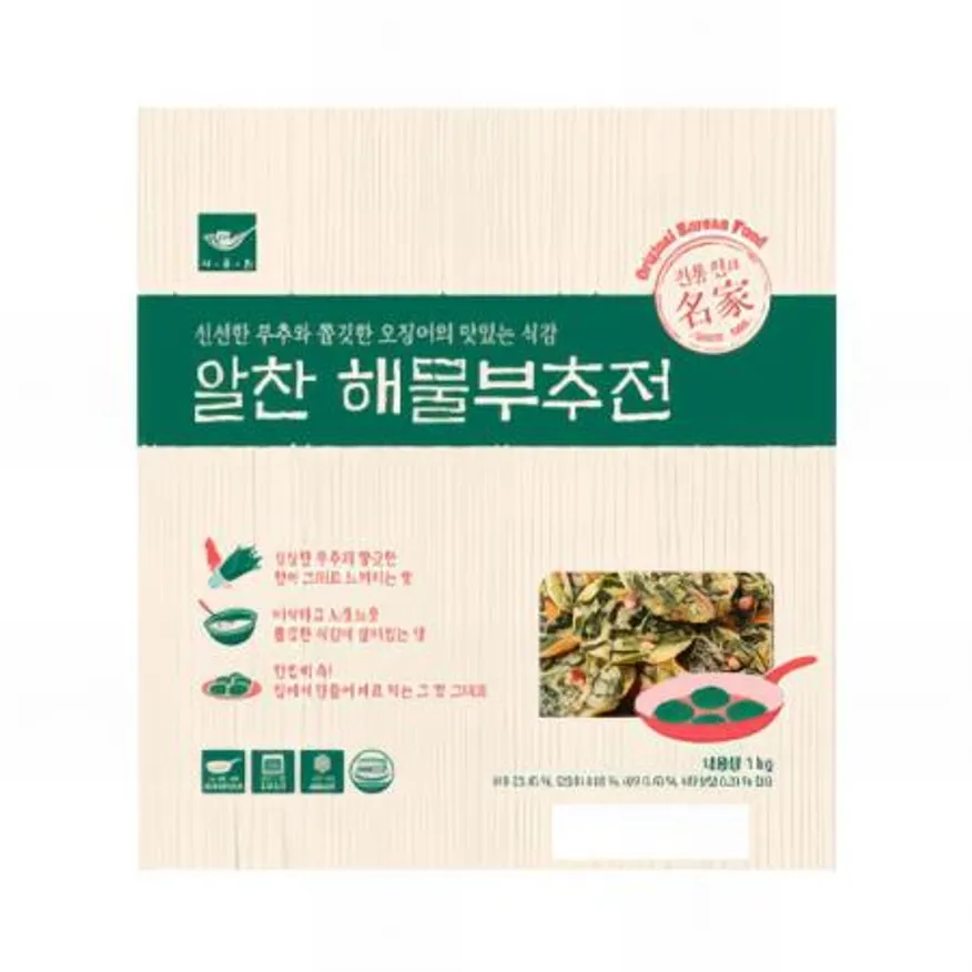 (16:30마감(D) 알찬해물부추전(사옹원/(30g*34입)1KG)EA 이미지