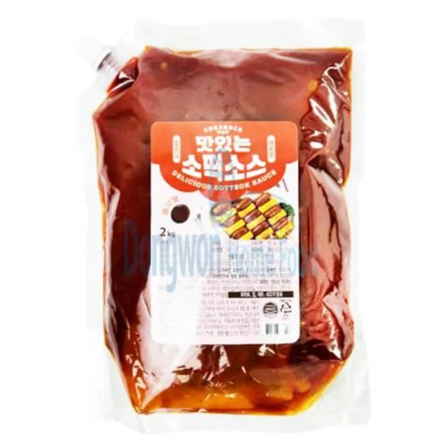 (16:30마감(D) 맛있는소떡소스매운맛(쿠즈락/2KG)EA 이미지