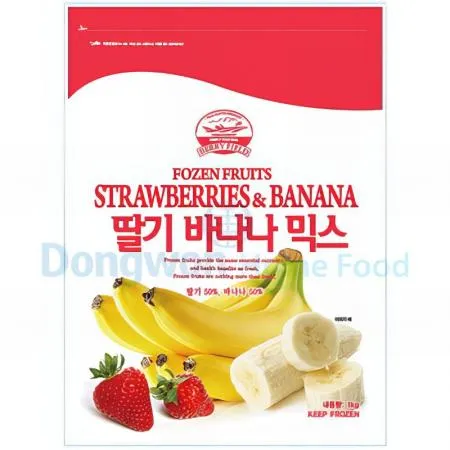 (16:30마감(D) 냉동딸기바나나믹스(이집트산,베트남산/베리필드/1KG)EA 이미지