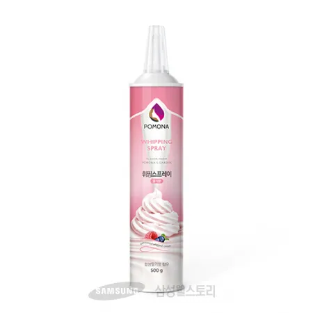 (16:30마감)휘핑크림(500G/EA/카파/포모나/스프레이형/딸기향) 이미지