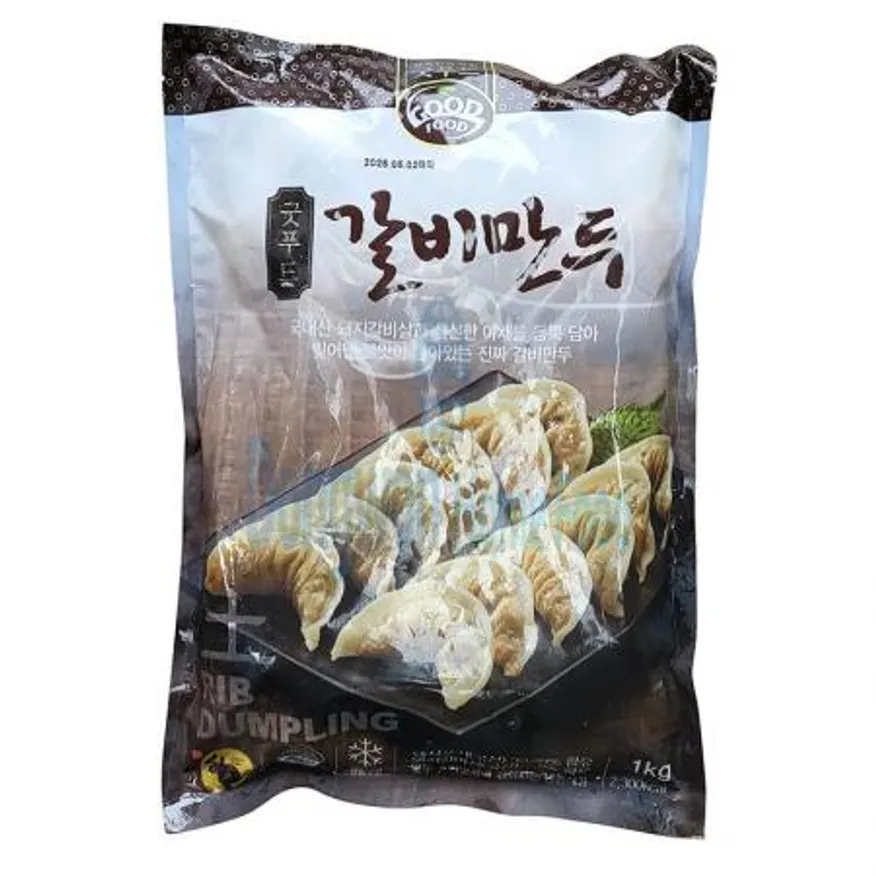 (16:30마감(D) 갈비만두(굿푸드/약50입/1KG)EA 이미지