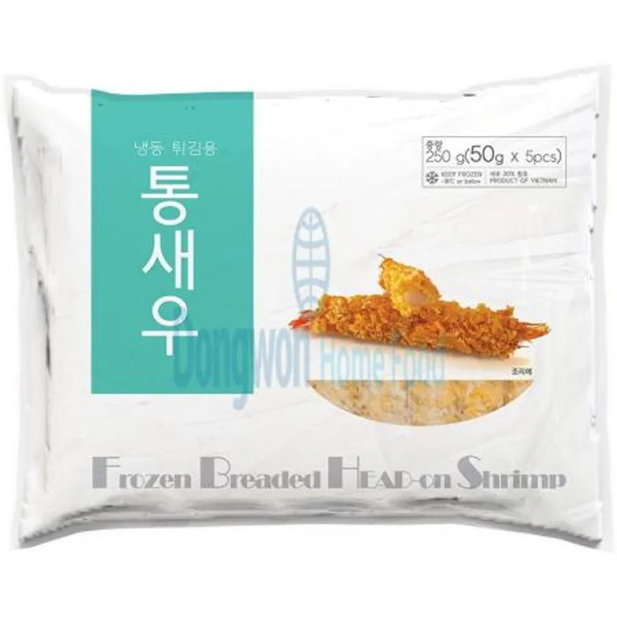 (16:30마감(D) 통새우튀김(베트남/아쿠아링크/헤드온/50g*5입/250g)EA 이미지