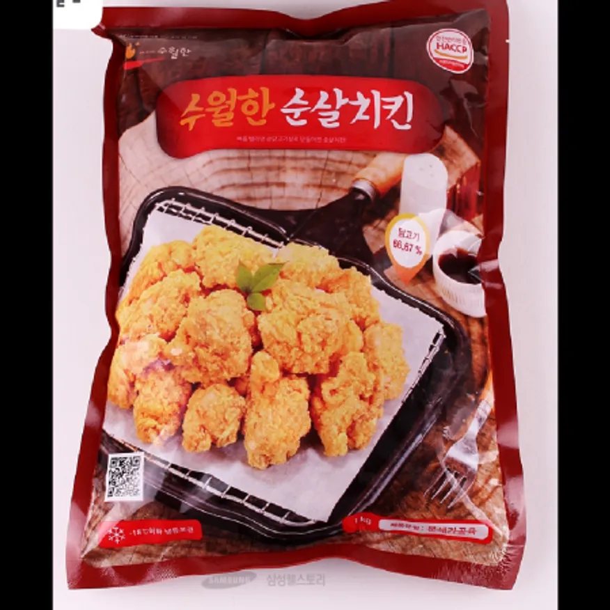 (16:30마감)수월한순살치킨(수월한/1KG(약30EA)/PAC/계육:외국산) 이미지