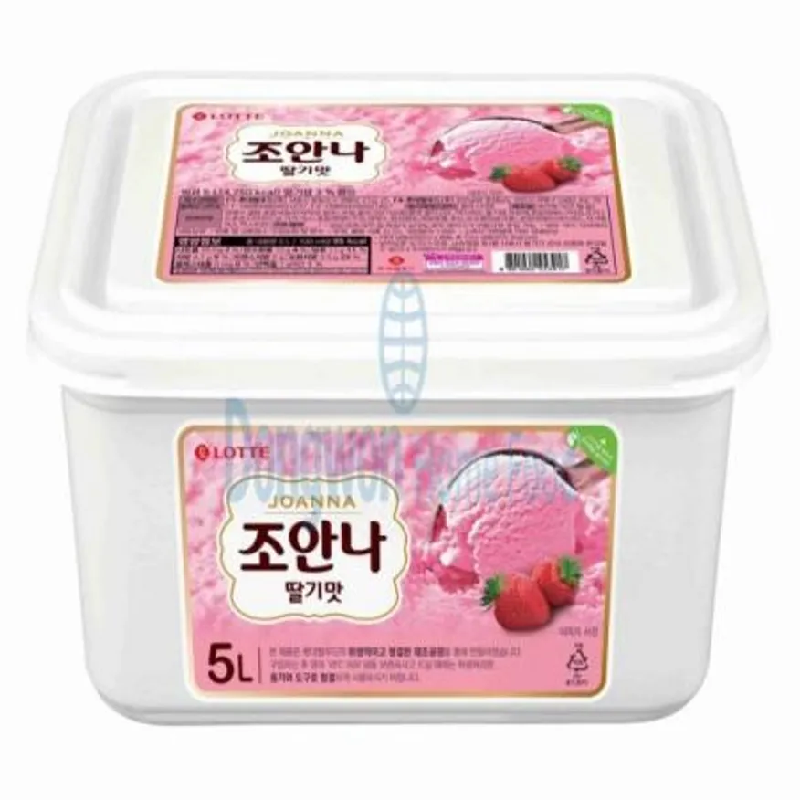 (16:30마감(D) 조안나아이스크림(딸기맛/5L)EA 이미지