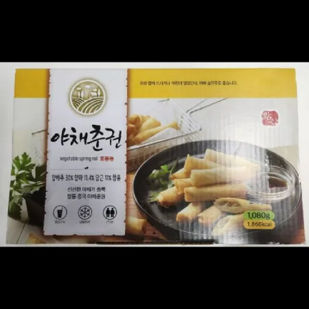 (16:30마감)NEW야채춘권(1080G(15G*약72EA)/PAC/골든피트/중국산) 이미지