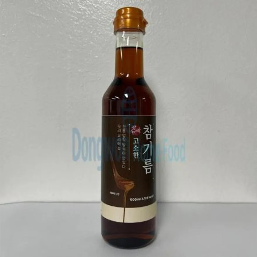 (16:30마감(D) 고소한참기름(참깨:중국산/맛뜨락/500ml)EA 이미지