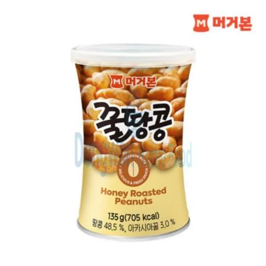 (16:30마감(D) 꿀땅콩(중국산/머거본/캔/135g/W)EA 이미지