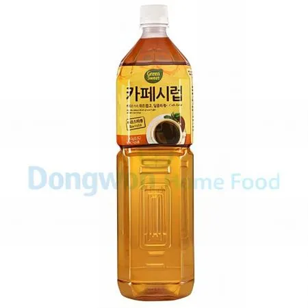 (16:30마감(D) 카페시럽(그린트위트/1.5L)EA 이미지