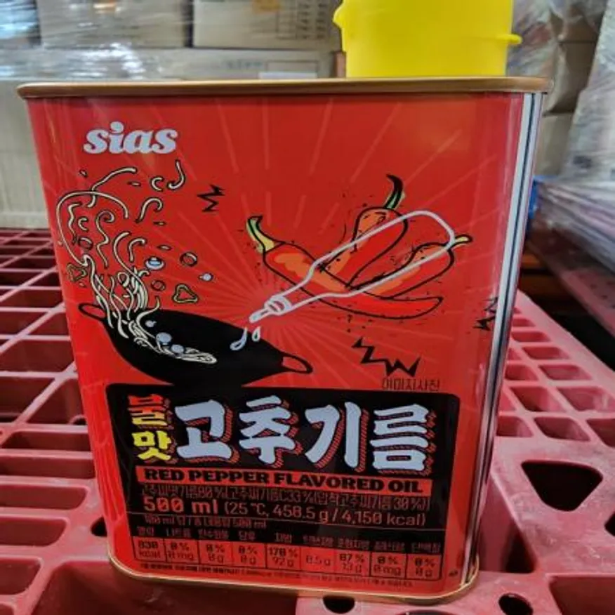 (16:30마감(D) 불맛고추기름(시아스/500ml)EA 이미지